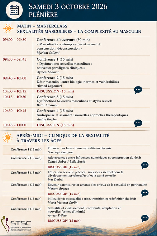 Programme 3 Octobre