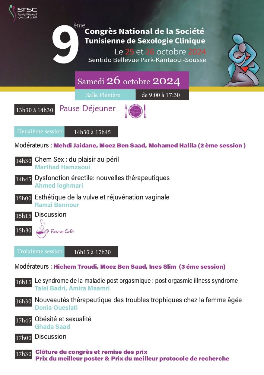 Programme du congr&egrave;s